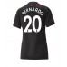Cheap Manchester City Bernardo Silva #20 Away Football Shirt Women 2022-23 Short Sleeve